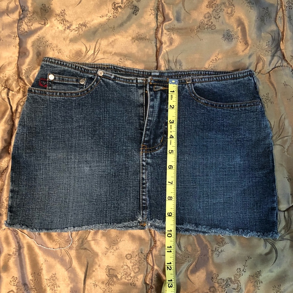 YMI UBU denim mini skirt